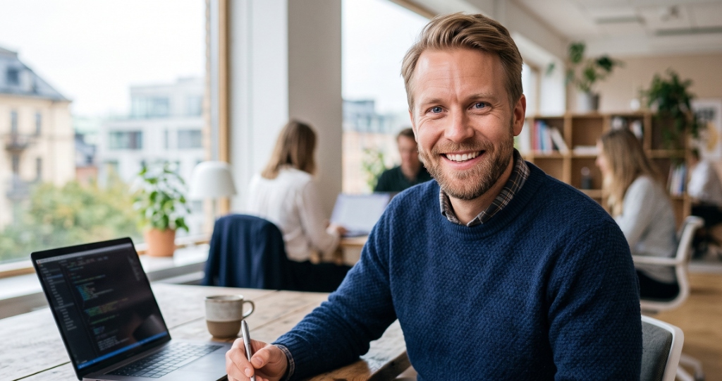 Johan 43 år — pigg och full av energi