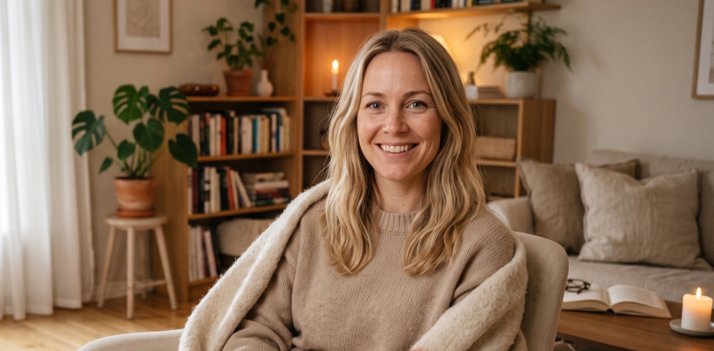 Maja berättar om sin mans vitalitetsresa